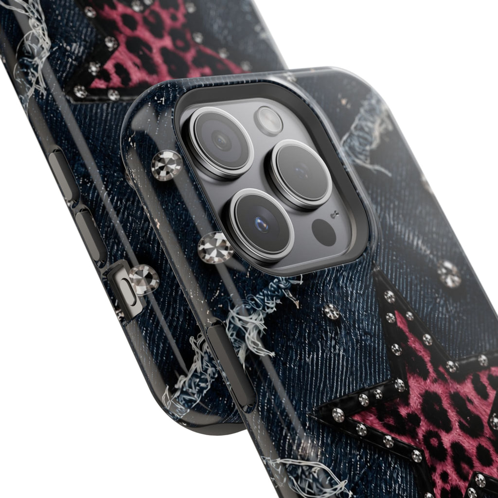 Denim Star Phone Case